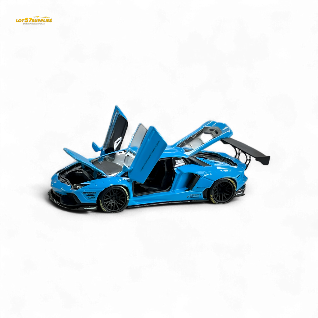 Pgm Lamborghini LP700-4 BB Blue 1:64