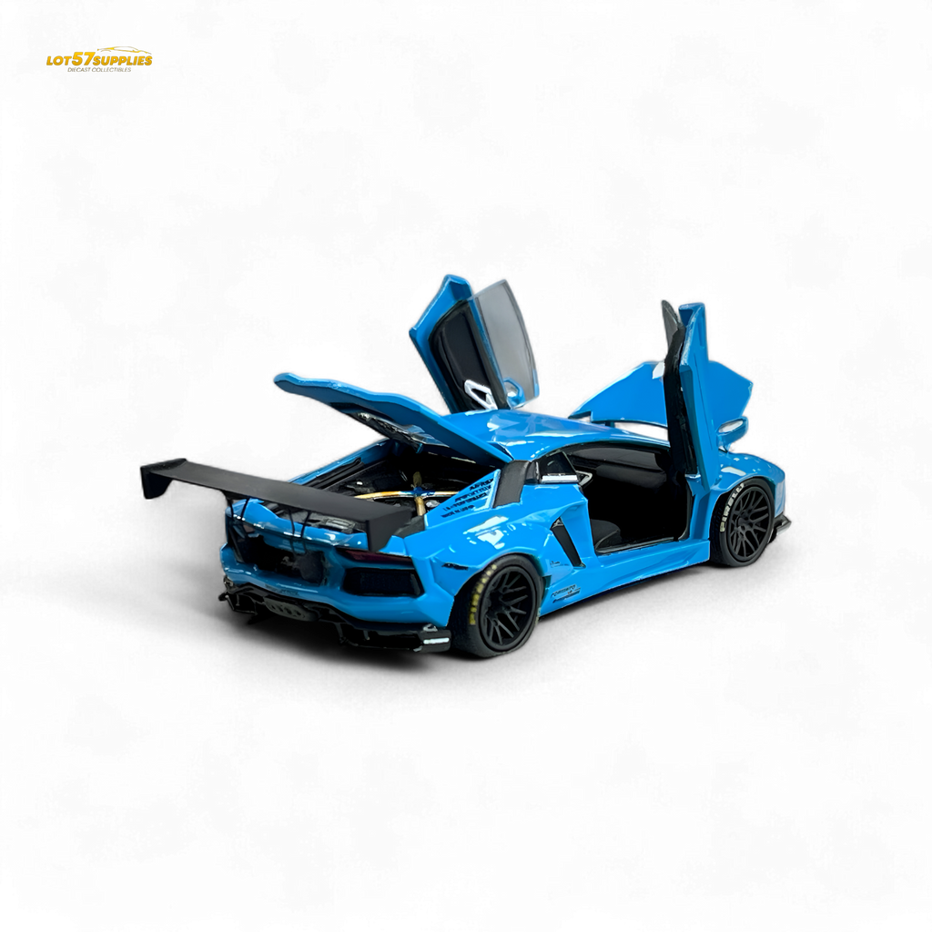 Pgm Lamborghini LP700-4 BB Blue 1:64