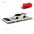 Flame Ferrari 458 GT LB Wide-Body - White 1:64 Resin