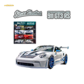 (Pre-Order) Stance Hunters Porsche 911 GT3 RS White 1:64