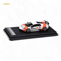 High Rev Model Murcielago LP670-4 SV Red & White Livery 1:64