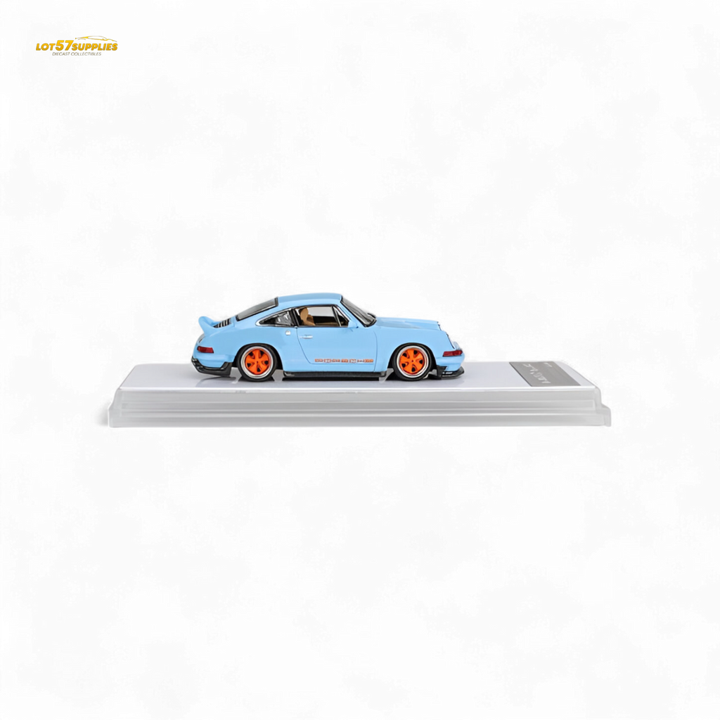 Zincit Model Porsche 911 Singer DLS Gulf Blue 1:64