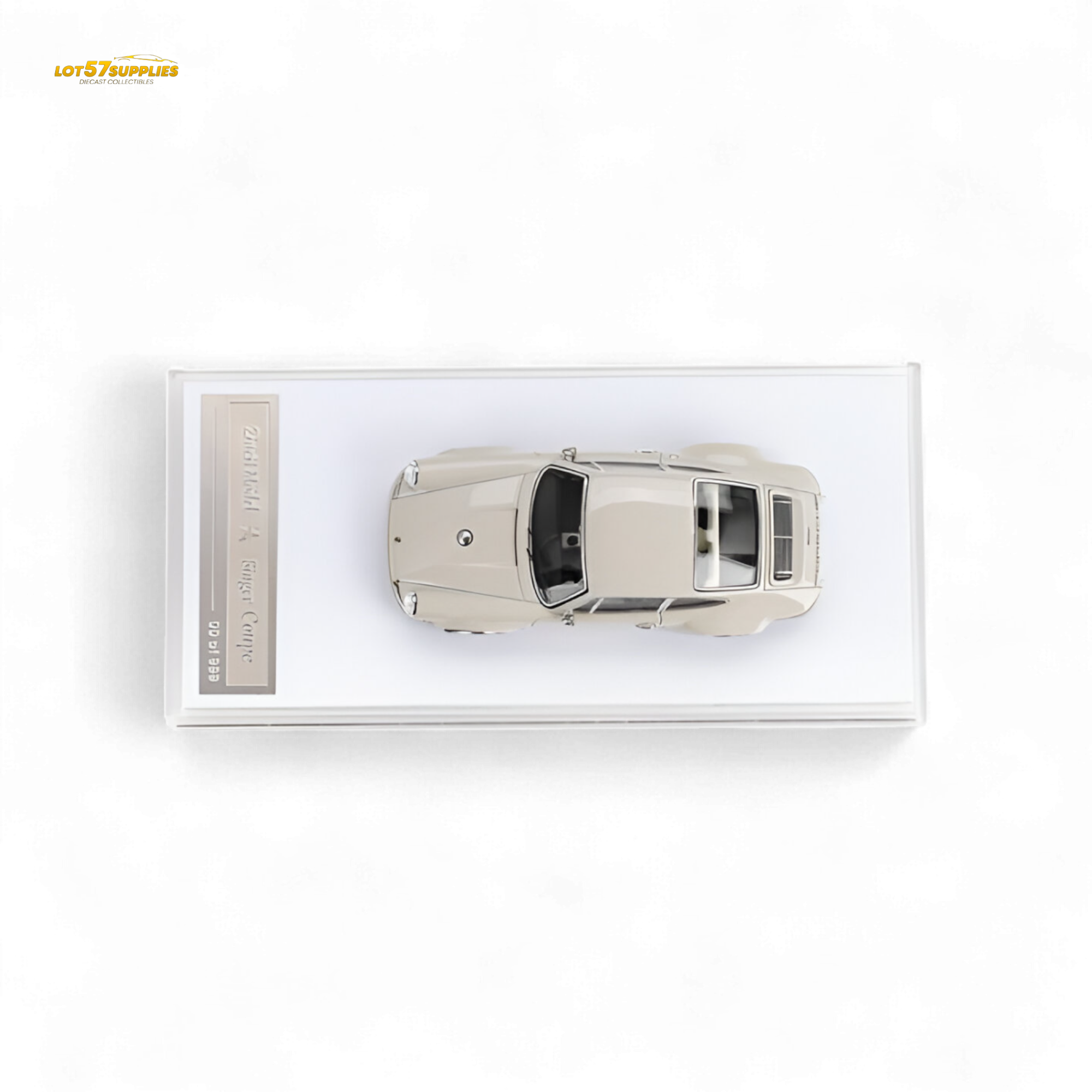 Zincit Model Singer Coupe Creamy Apricot 1:64