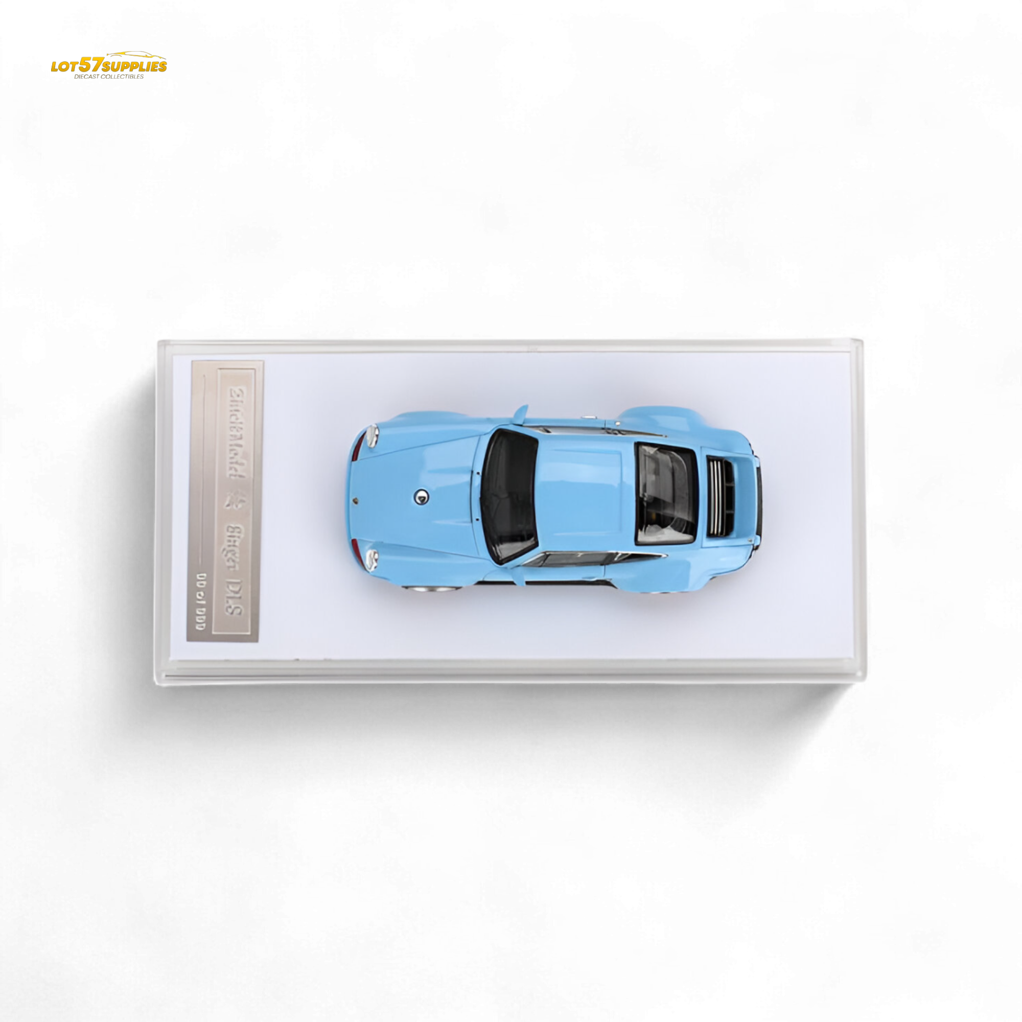 Zincit Model Porsche 911 Singer DLS Gulf Blue 1:64