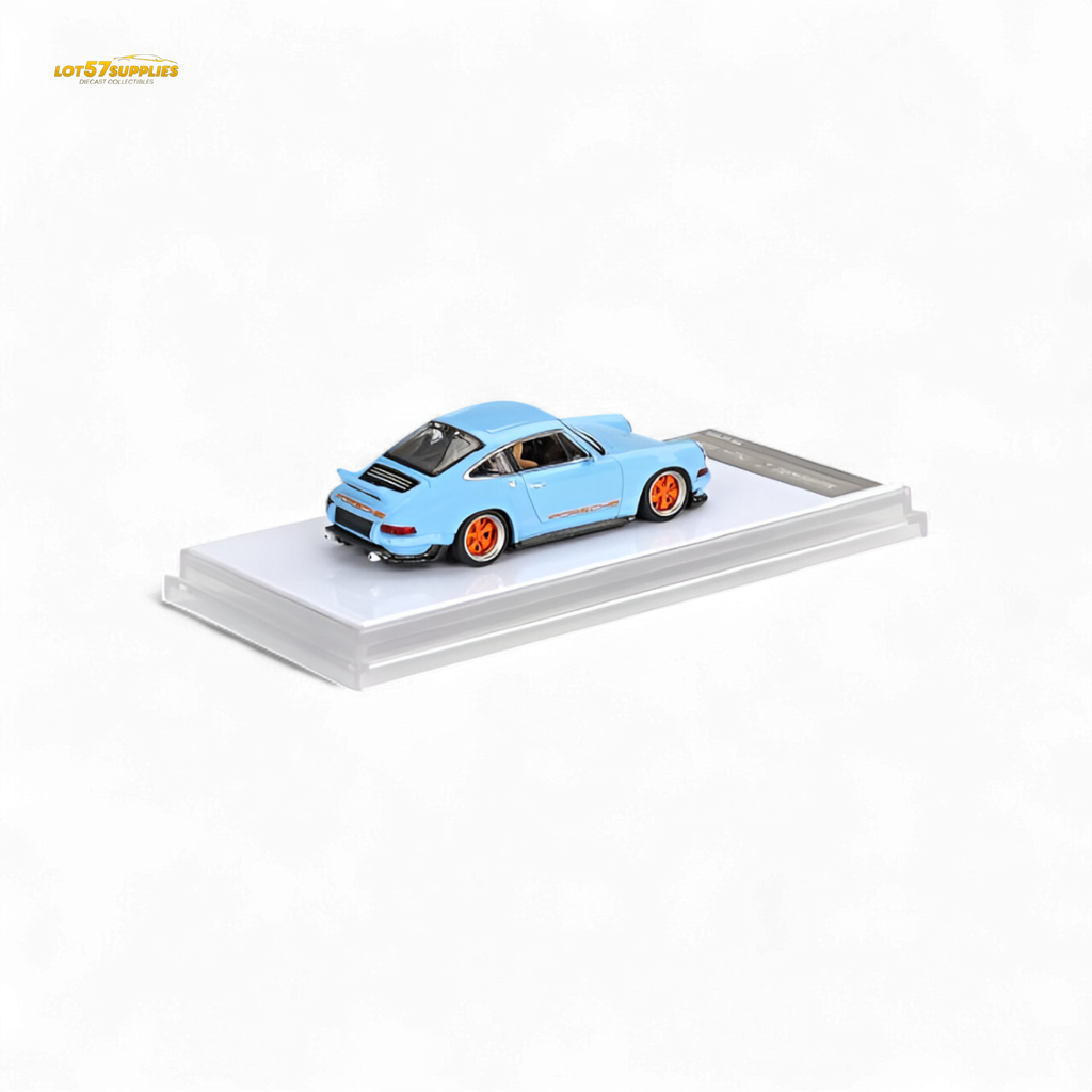 Zincit Model Porsche 911 Singer DLS Gulf Blue 1:64
