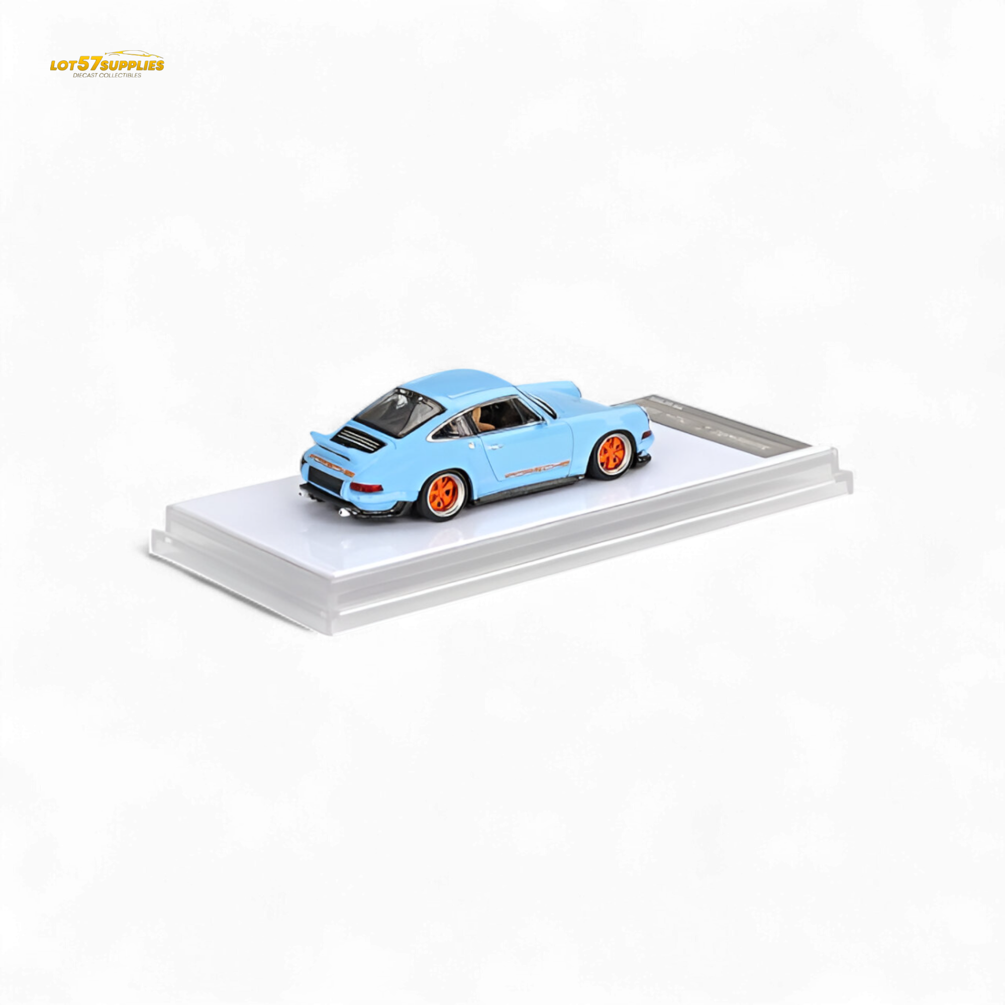 Zincit Model Porsche 911 Singer DLS Gulf Blue 1:64