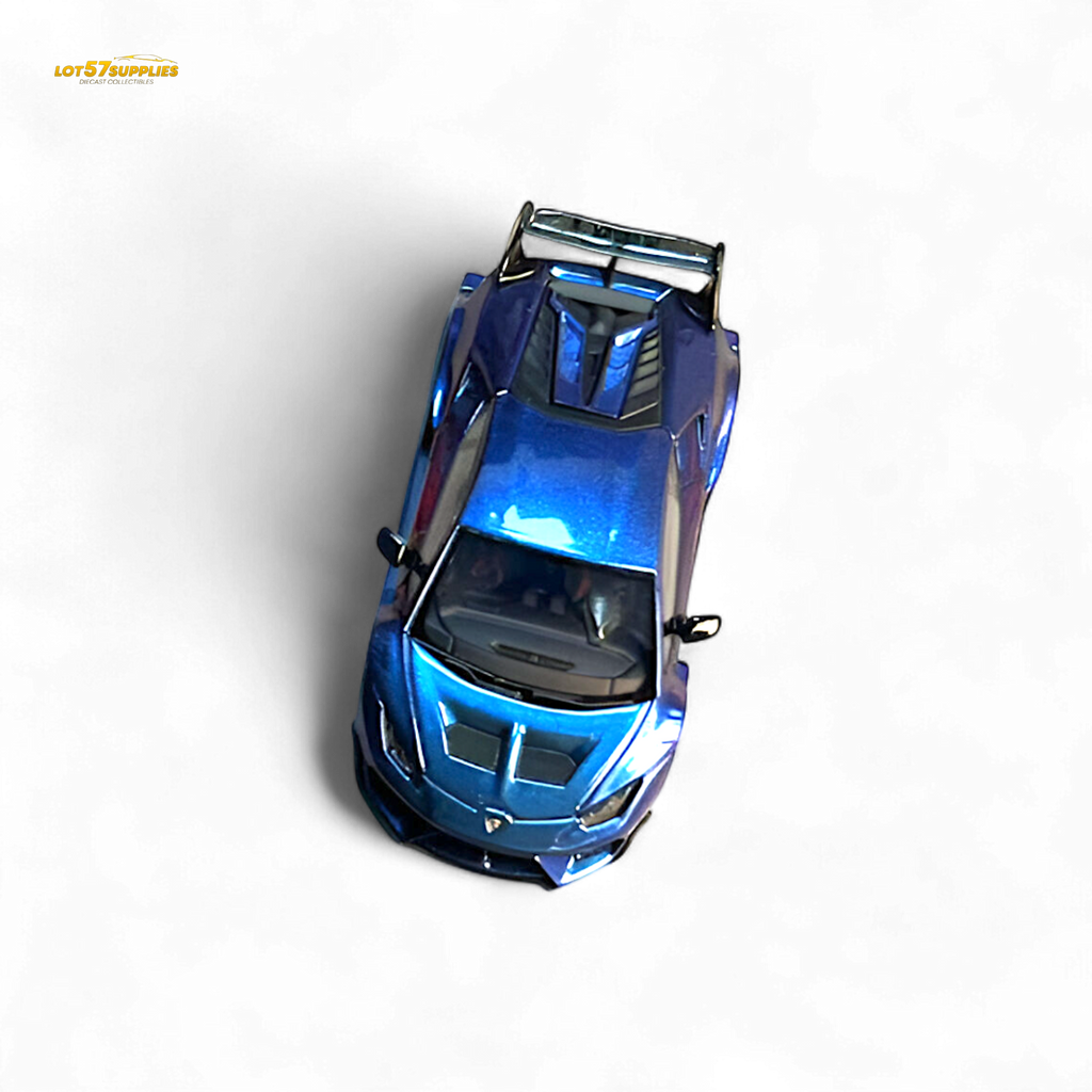 Flame Lamborghini Huracan GT LP610 Magic Purple 1:64