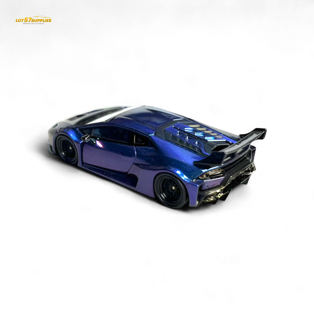 Flame Lamborghini Huracan GT LP610 Magic Purple 1:64