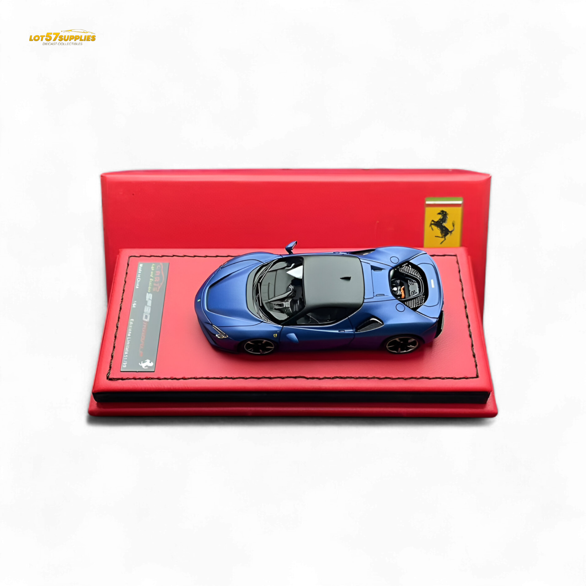 ART Ferrari SF90 Abu Dhabi Blue 1:64