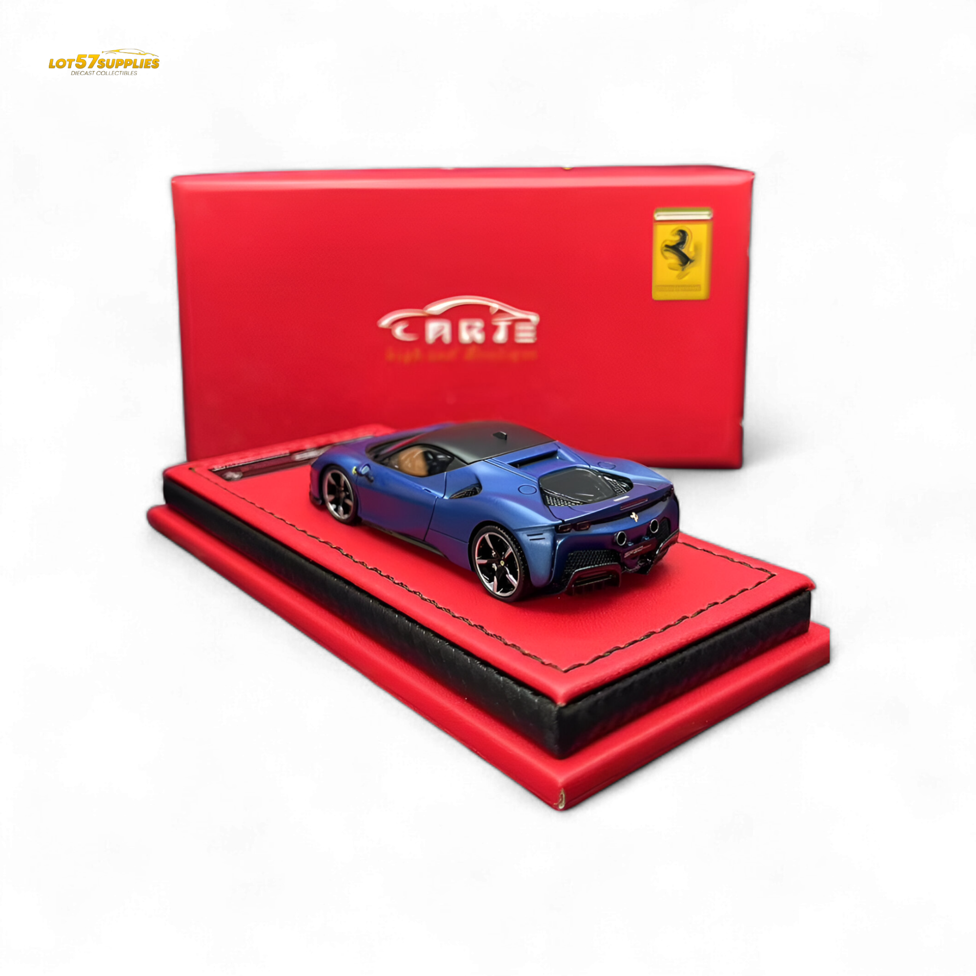 ART Ferrari SF90 Abu Dhabi Blue 1:64