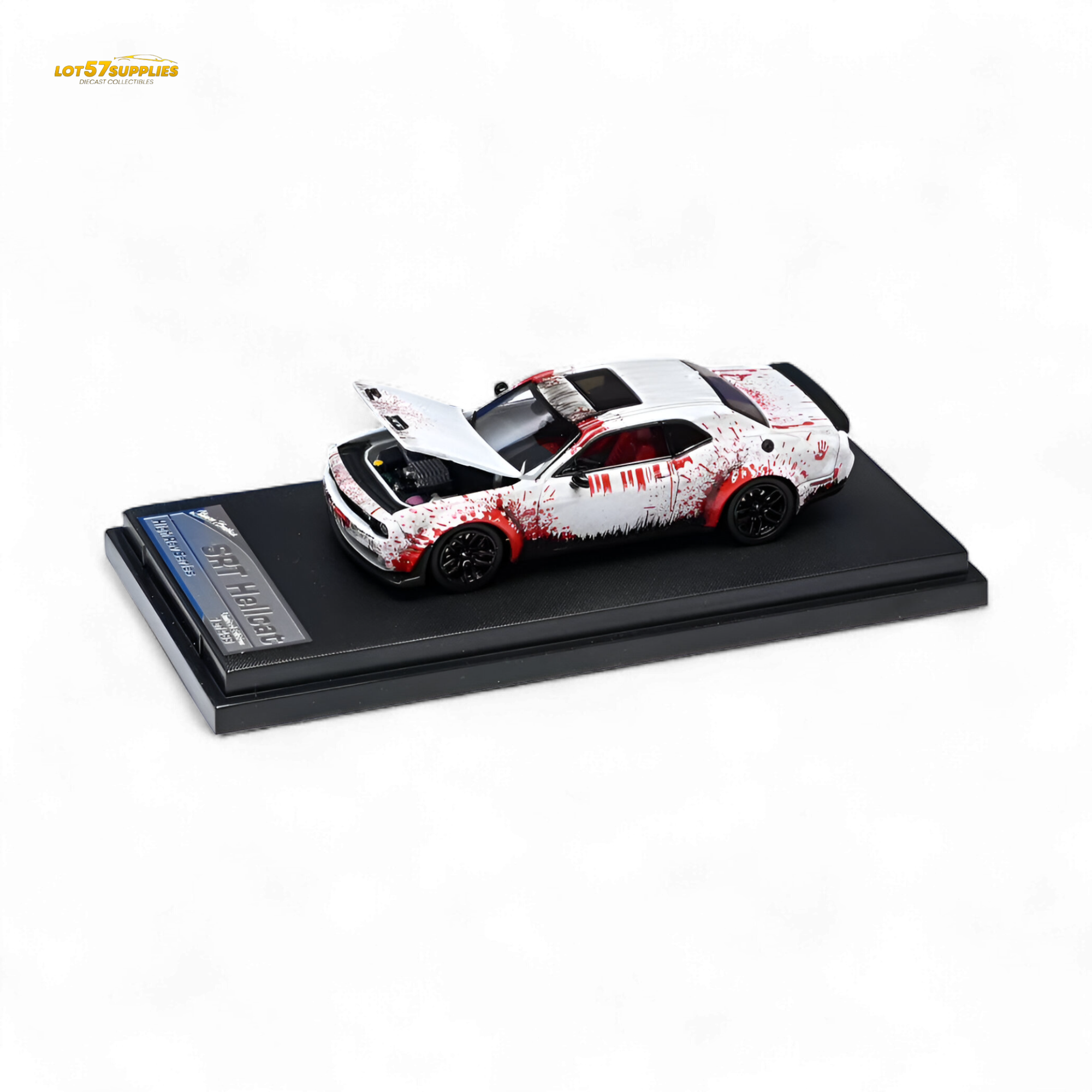 Stance Hunters Dodge Challenger SRT Hellcat Blood Red 1:64