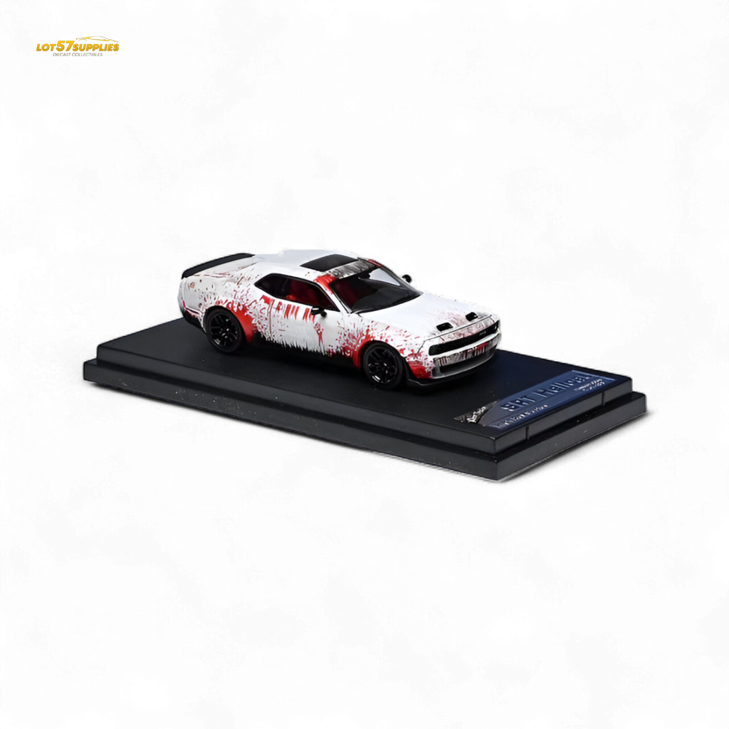 Stance Hunters Dodge Challenger SRT Hellcat Blood Red 1:64