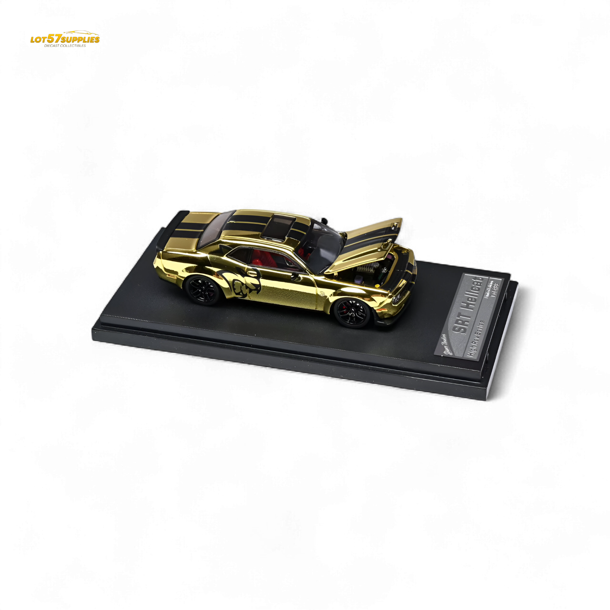 Stance Hunters Dodge Challenger SRT Hellcat Gold 1:64