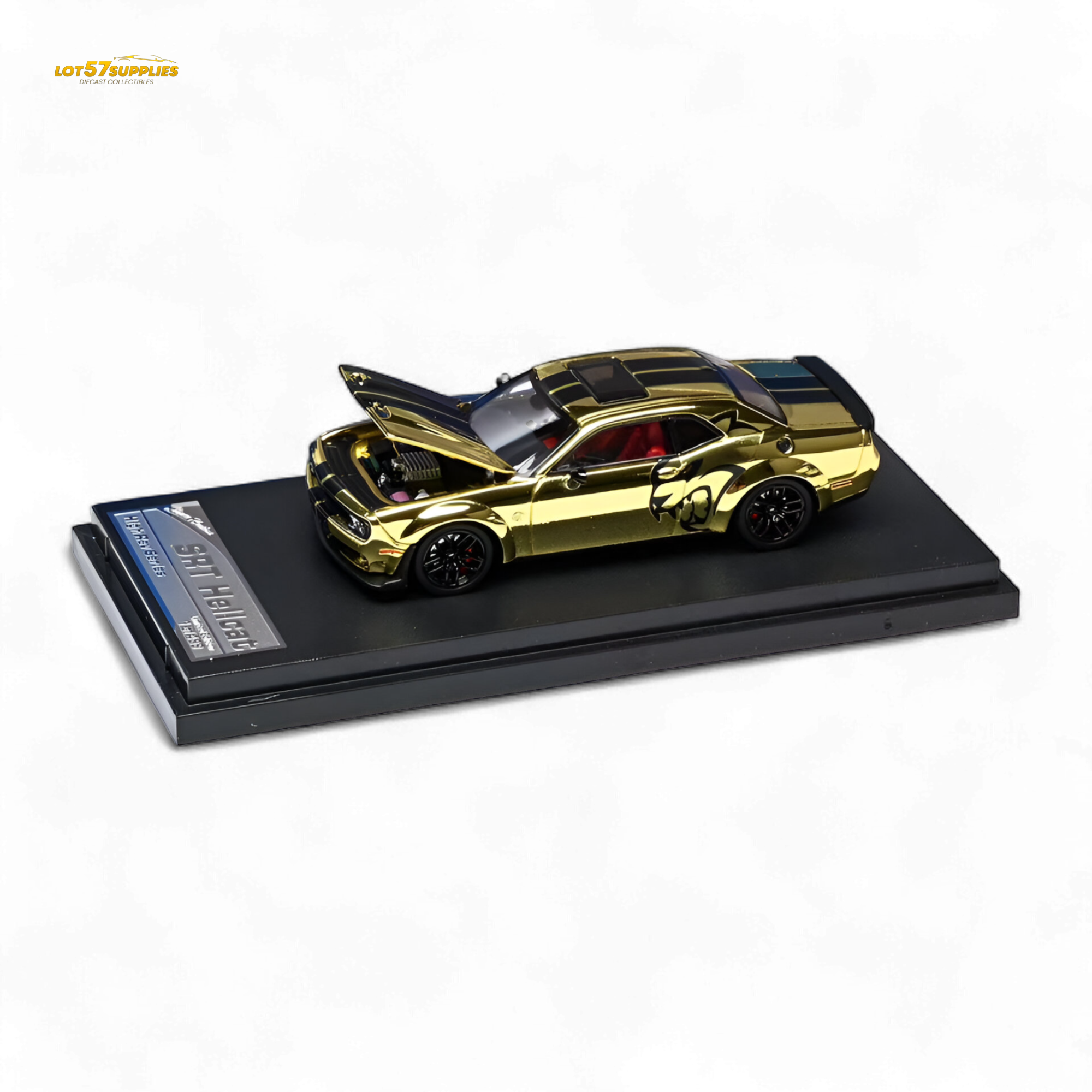 Stance Hunters Dodge Challenger SRT Hellcat Gold 1:64