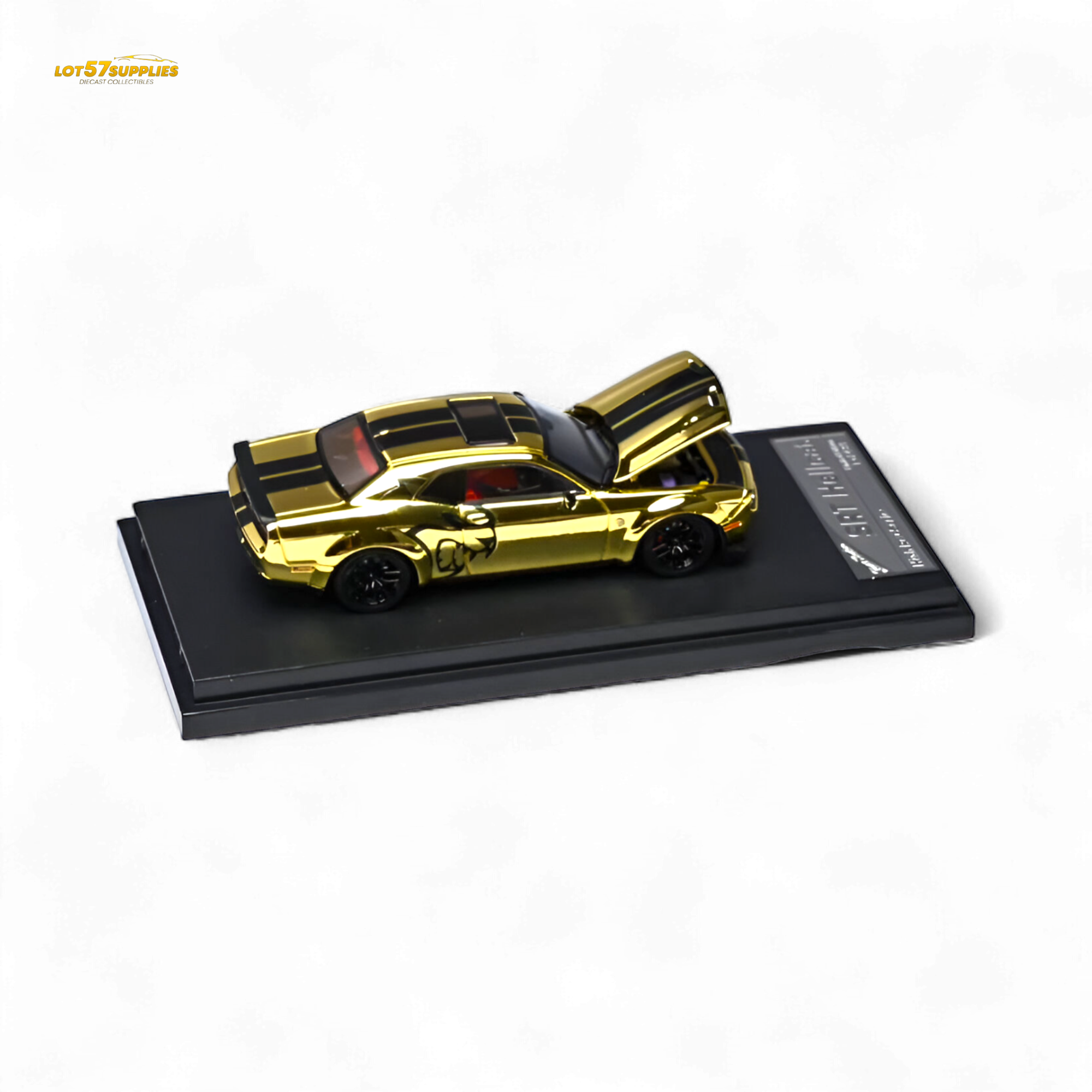 Stance Hunters Dodge Challenger SRT Hellcat Gold 1:64