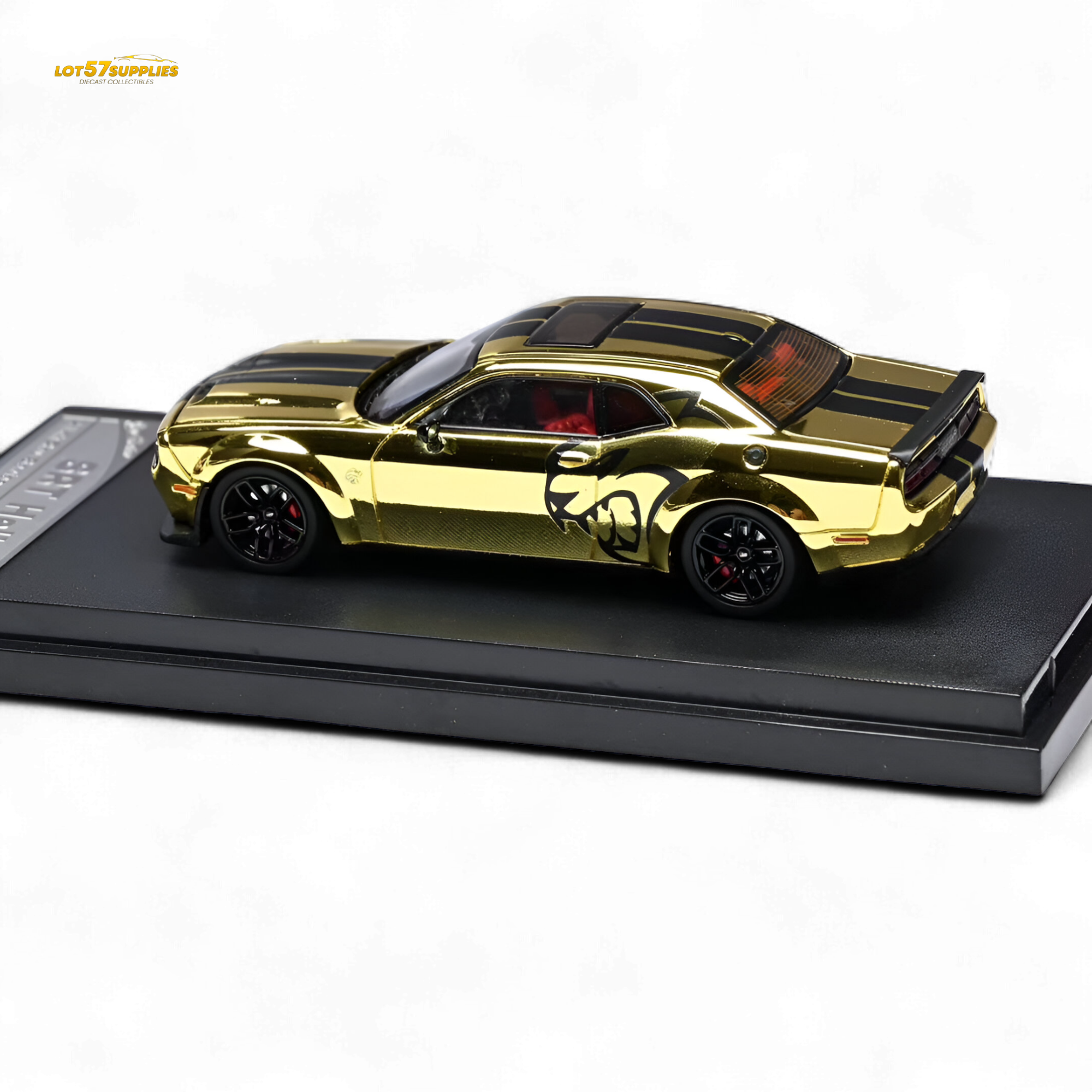 Stance Hunters Dodge Challenger SRT Hellcat Gold 1:64