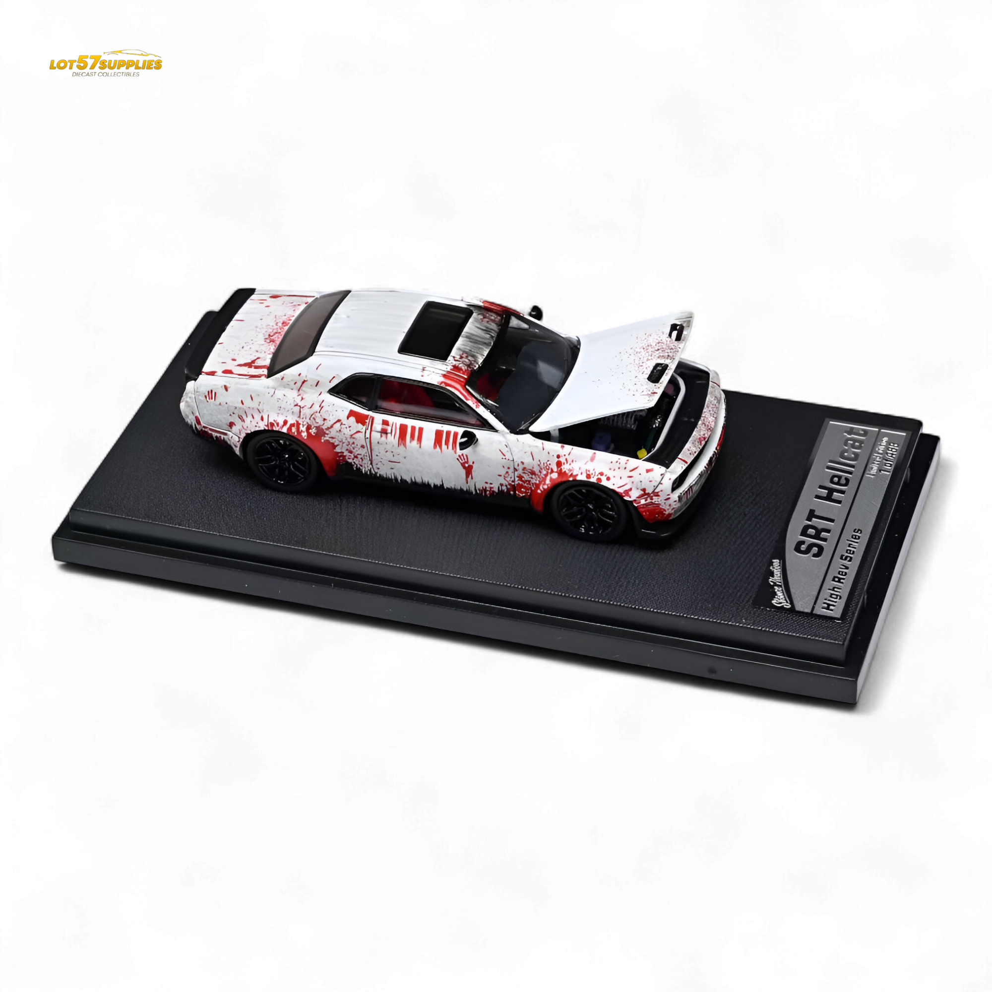 Stance Hunters Dodge Challenger SRT Hellcat Blood Red 1:64