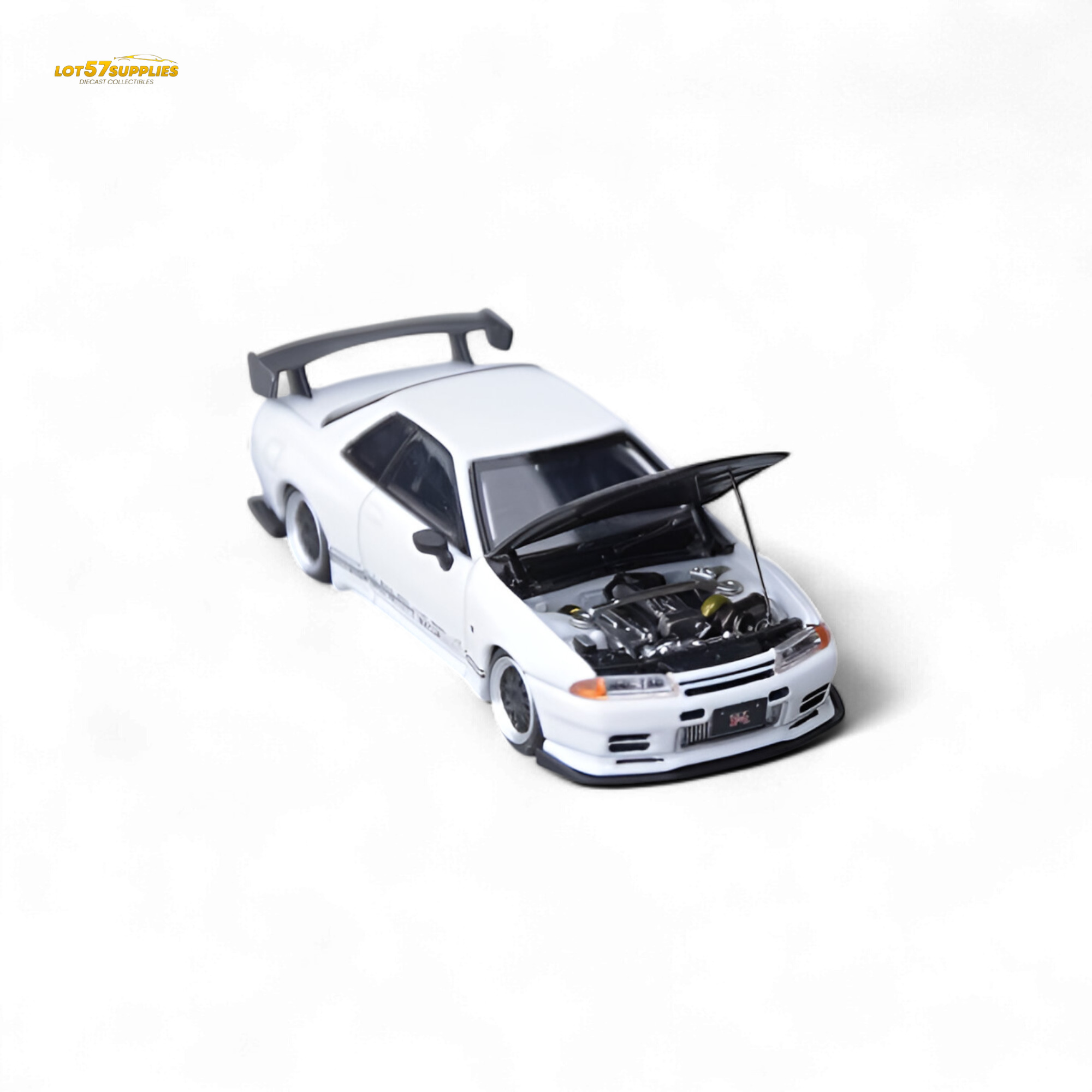 Focal Horizon Skyline GT-R R32 Top Secret Modified VR32 White 1:64
