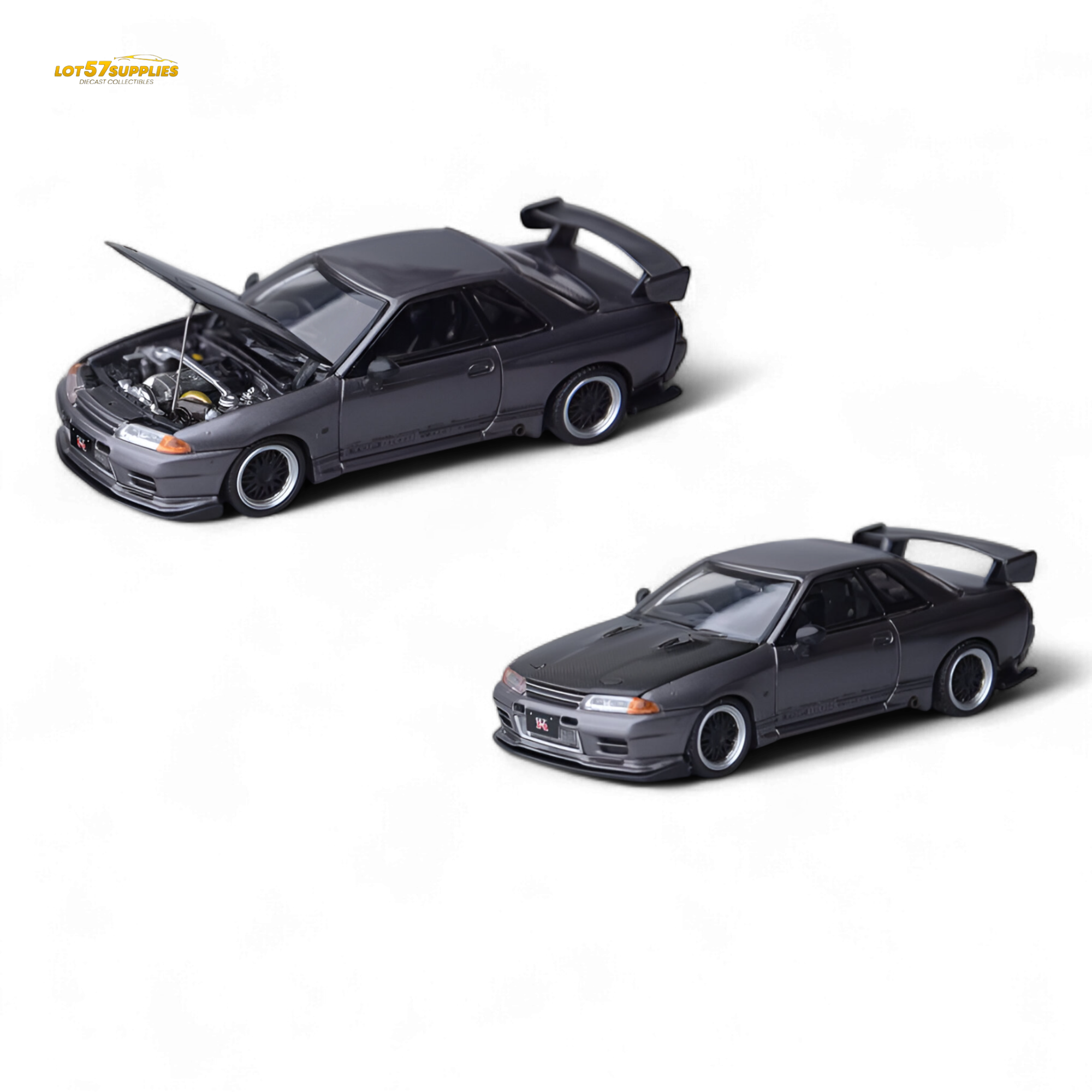 Focal Horizon Skyline GT-R R32 Top Secret Modified Grey 1:64