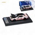 Stance Hunters Dodge Challenger SRT Hellcat Black - Red - White Camo 1:64