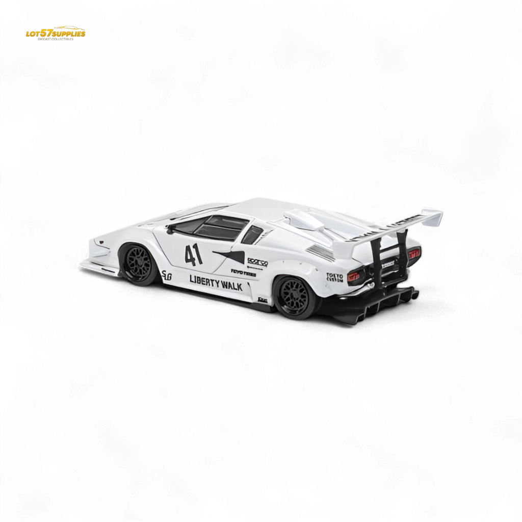 Vision64 Lamborghini Countach Luxury Version White 1:64
