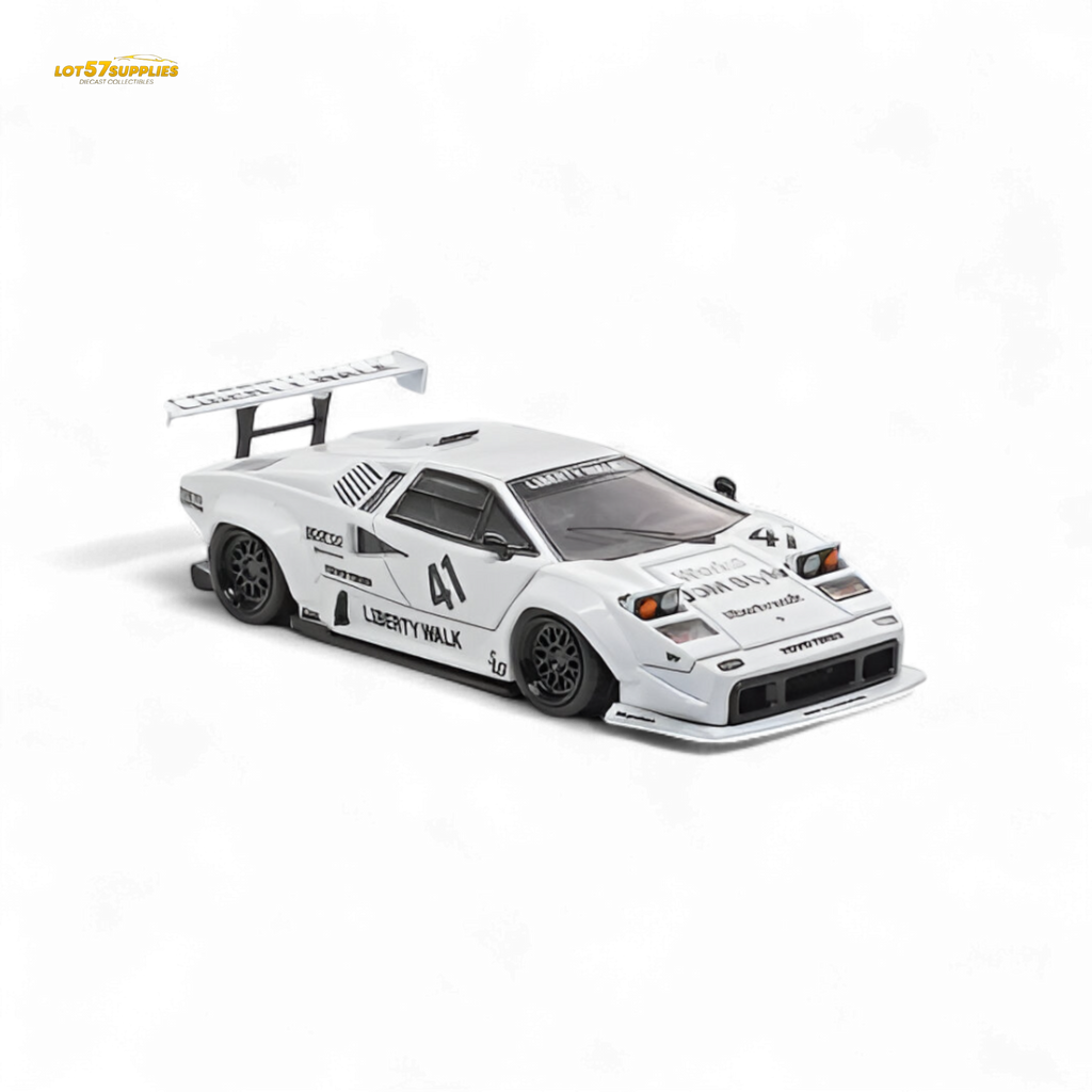 Vision64 Lamborghini Countach Luxury Version White 1:64