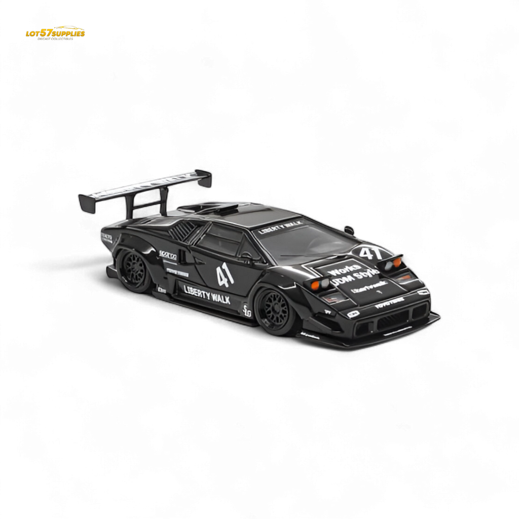 Vision64 Lamborghini Countach Luxury Version Black 1:64