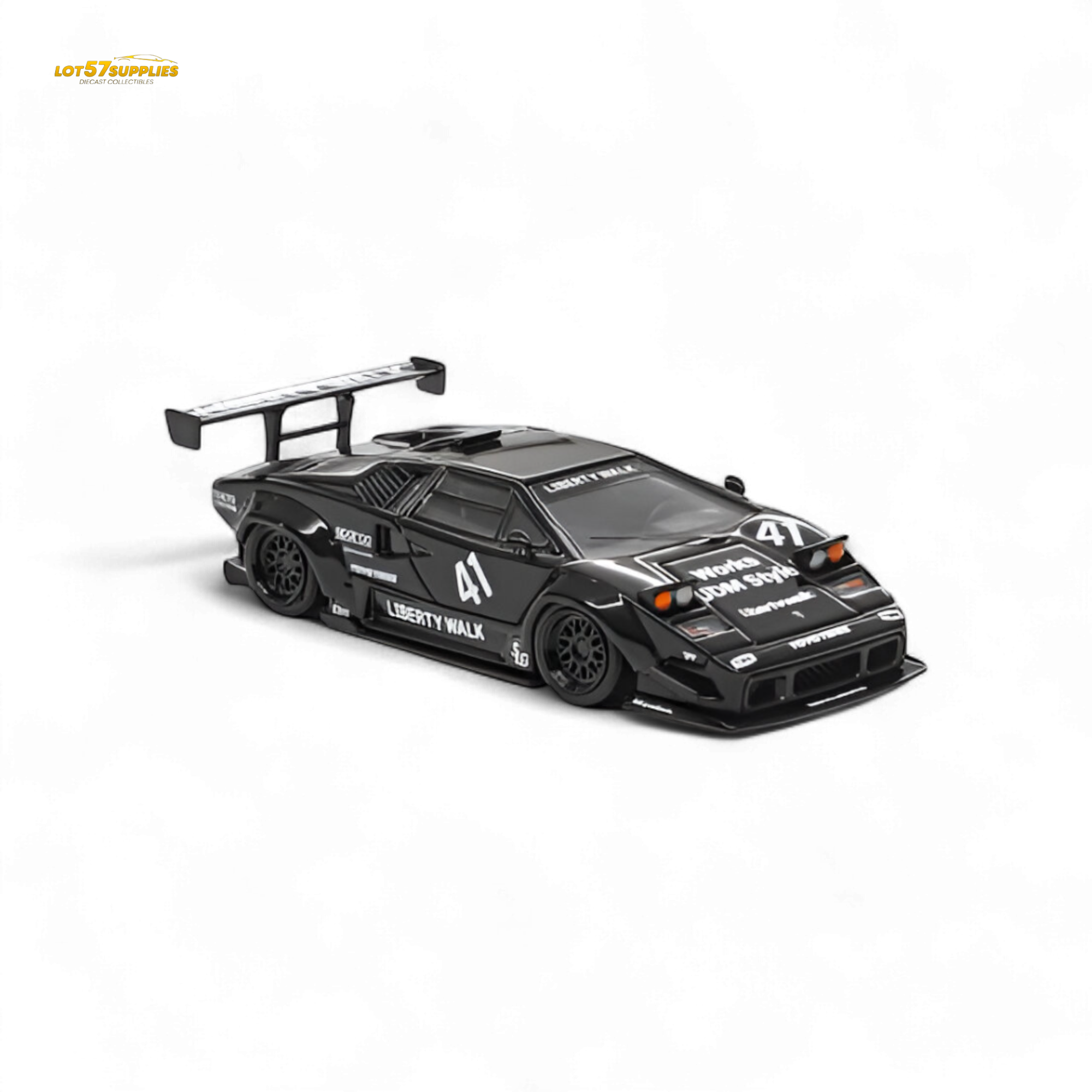 Vision64 Lamborghini Countach Luxury Version Black 1:64