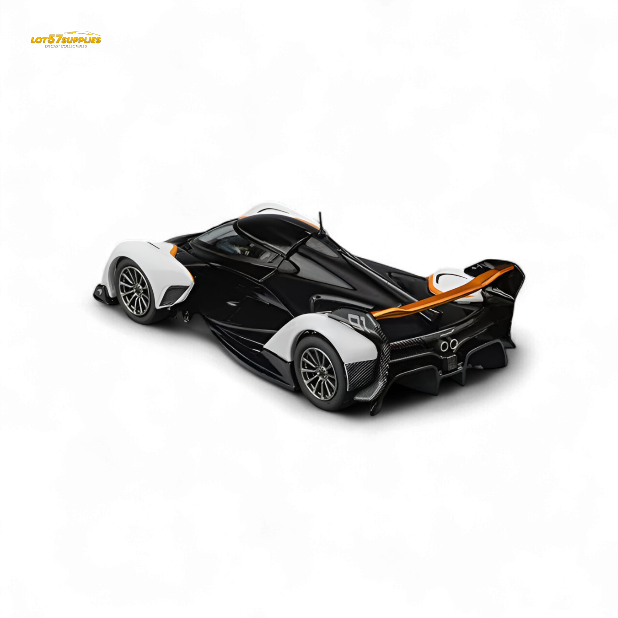 CM Model McLaren Solus GT Black White 1:64