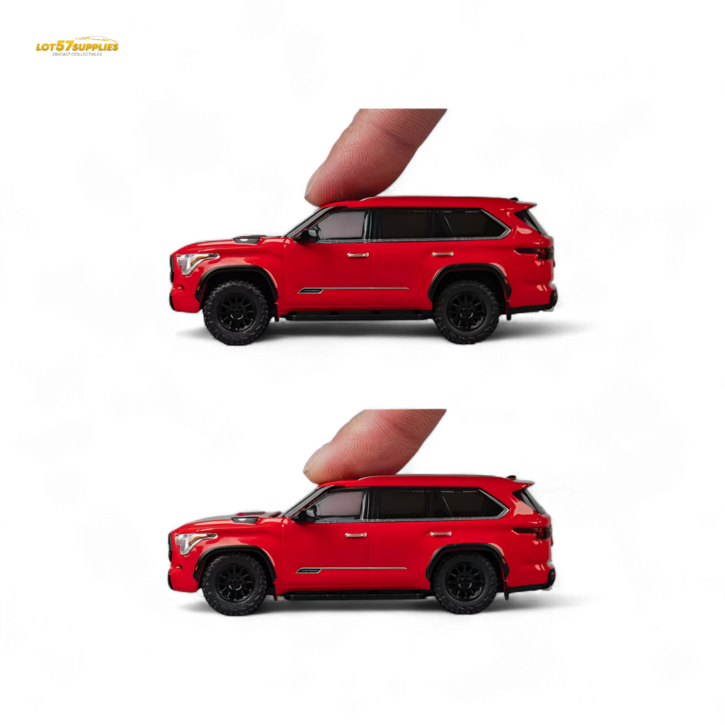 CM Model Toyota Sequoia Red 1:64