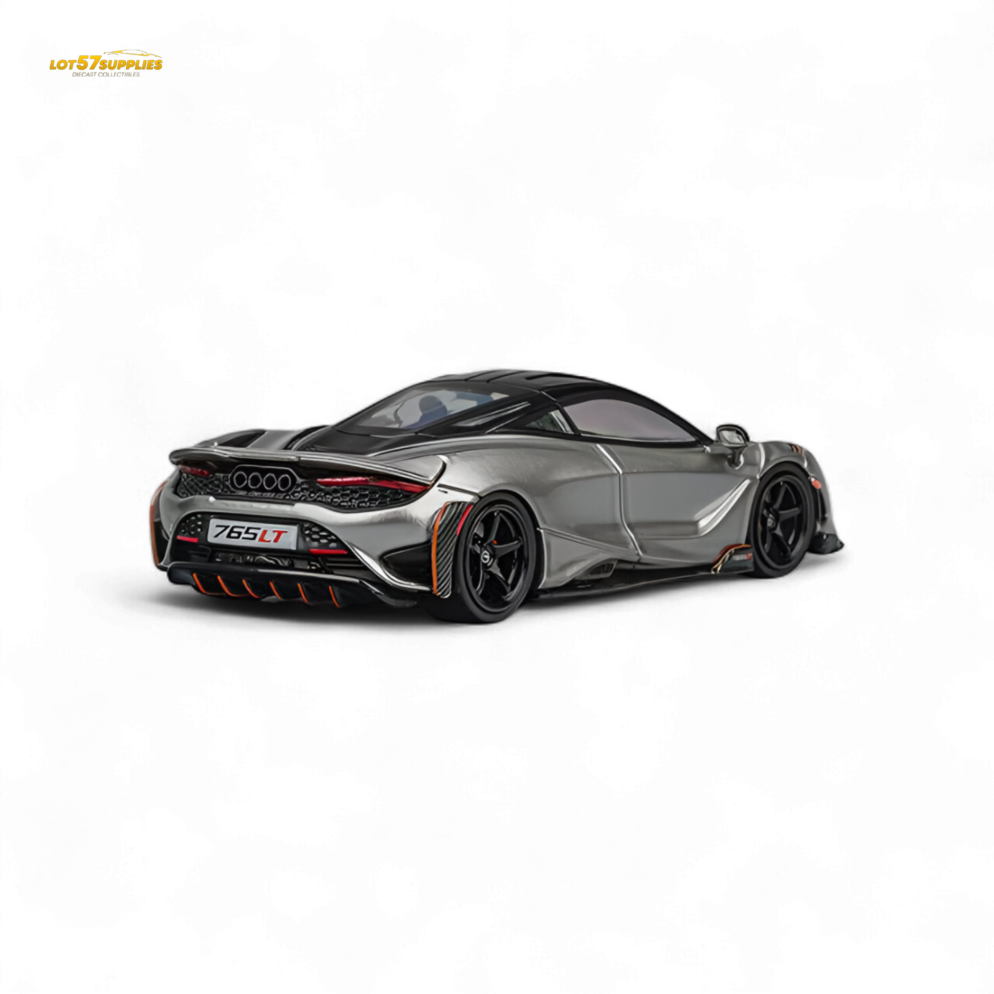 CM Model McLaren 765LT Silver Gray 1:64