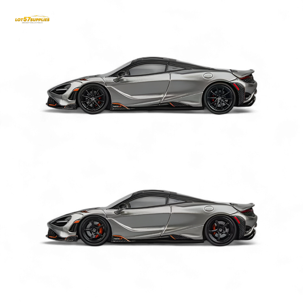 CM Model McLaren 765LT Silver Gray 1:64
