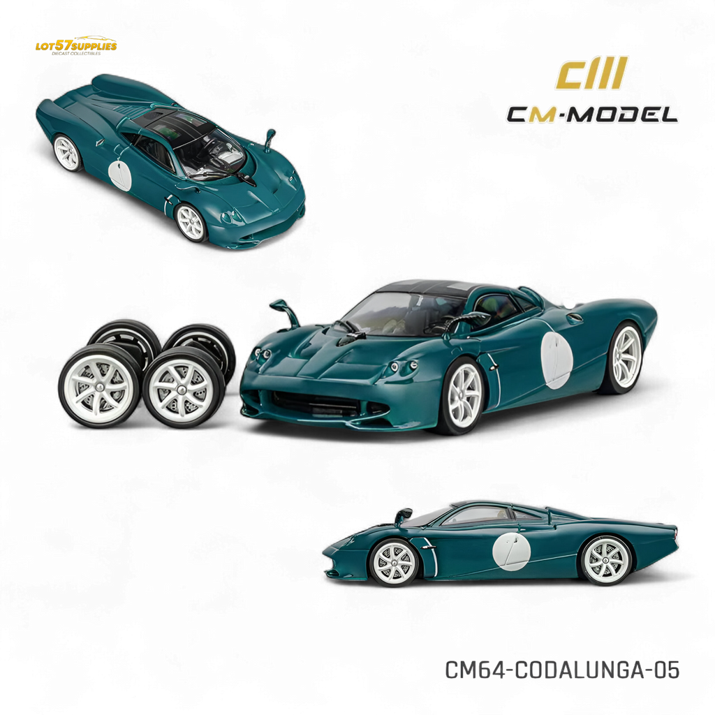 CM Model Pagani Codalunga Green 1:64