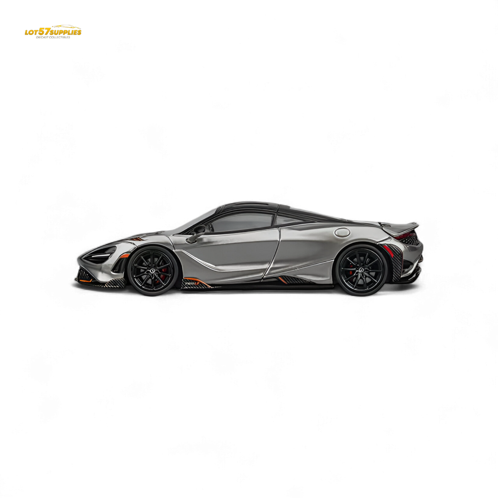CM Model McLaren 765LT Silver Gray 1:64