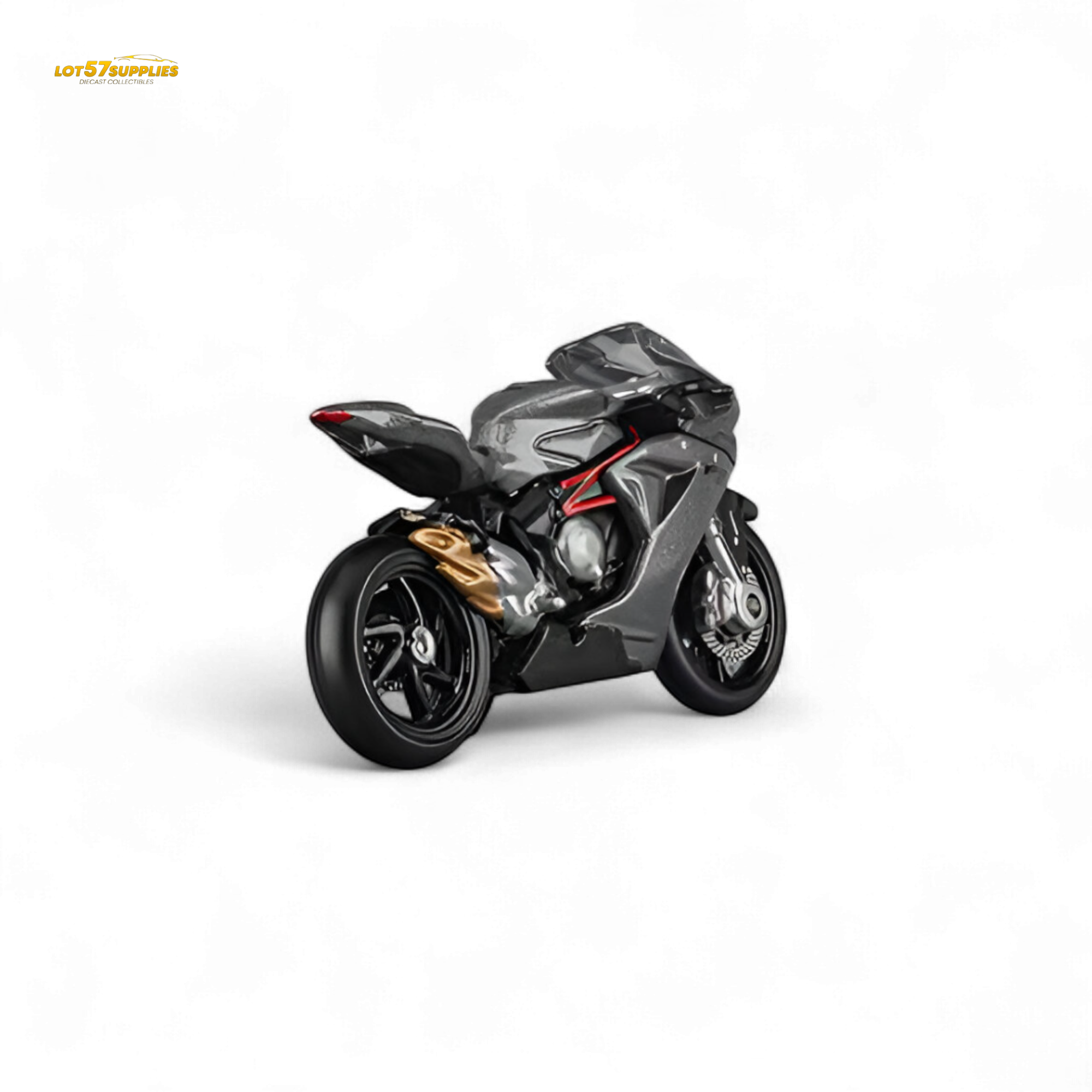 CM Model MV Agusta F3 Rosso - Metallic Gray 1:64