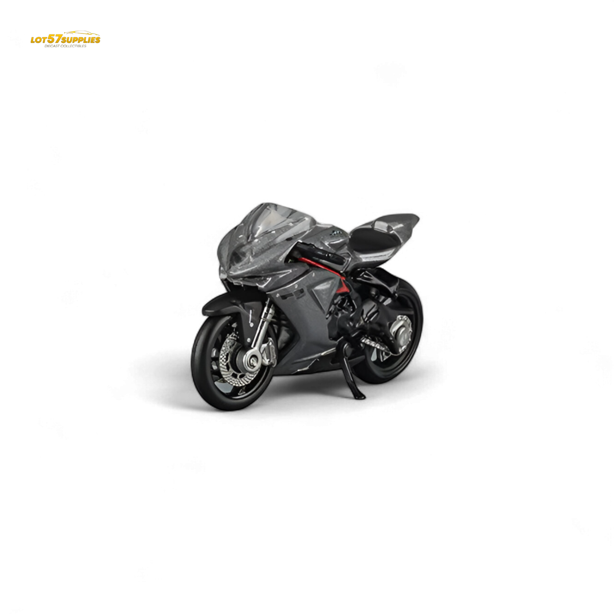 CM Model MV Agusta F3 Rosso - Metallic Gray 1:64