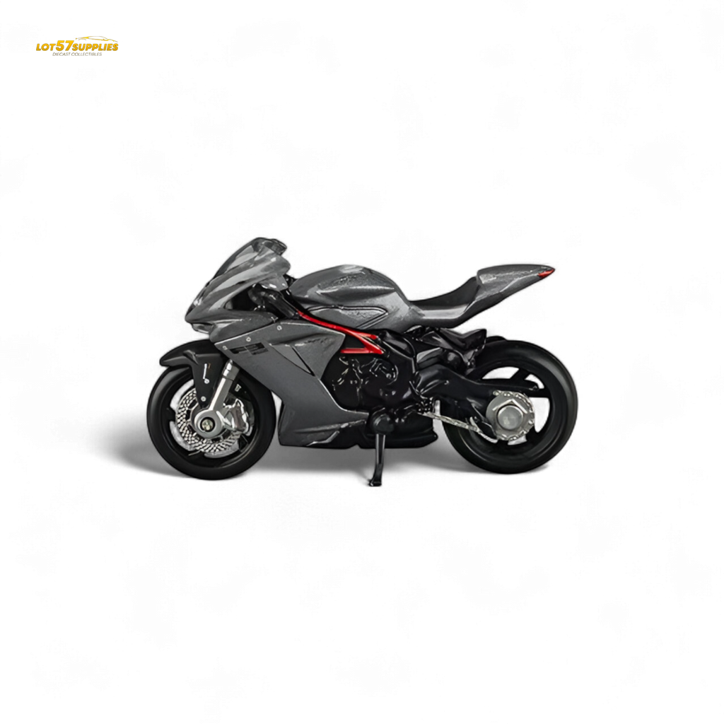 CM Model MV Agusta F3 Rosso - Metallic Gray 1:64