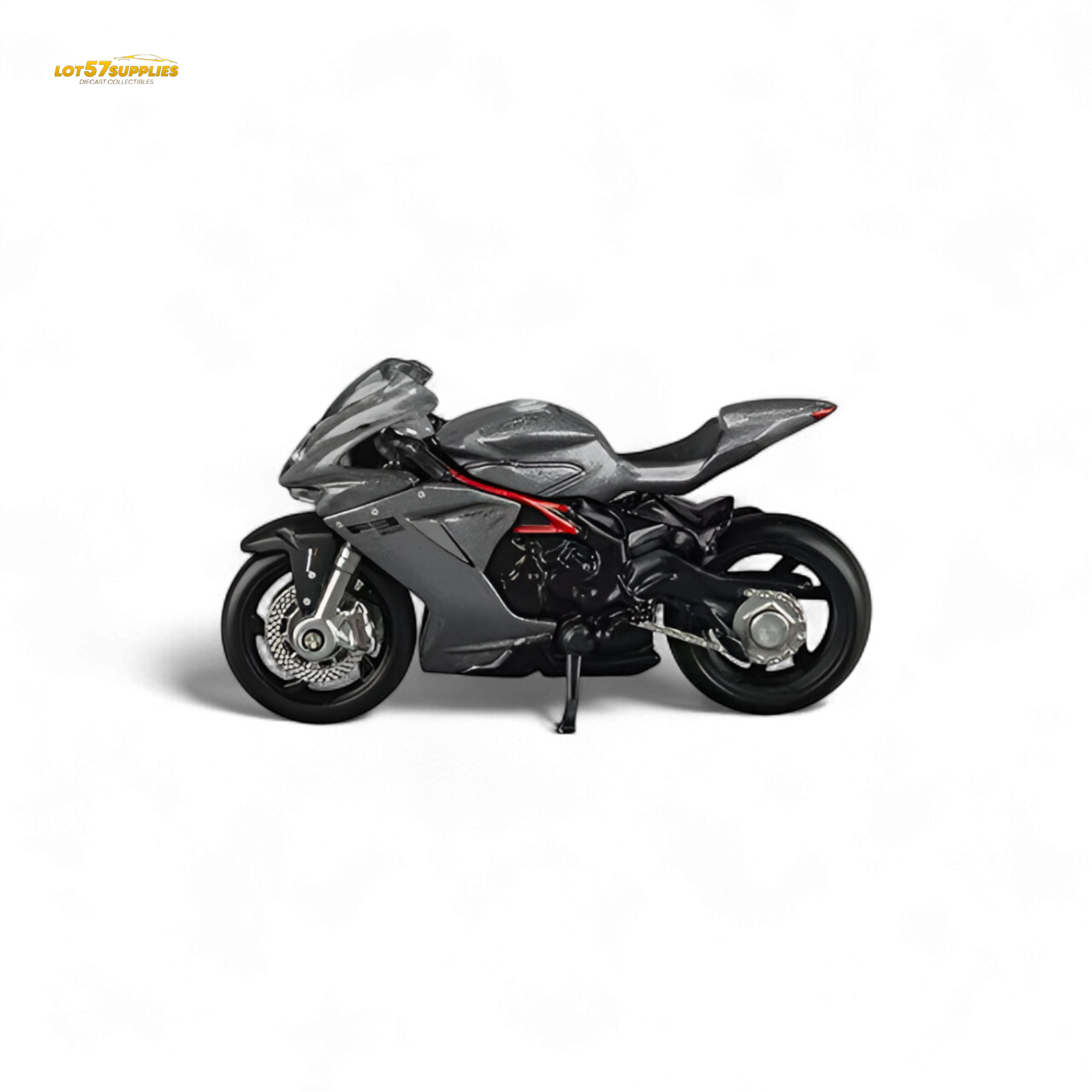 CM Model MV Agusta F3 Rosso - Metallic Gray 1:64