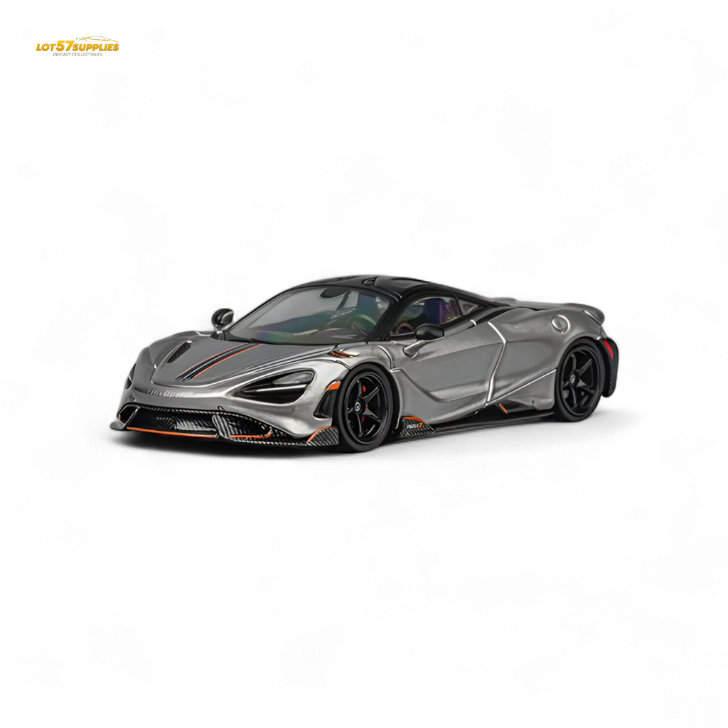 CM Model McLaren 765LT Silver Gray 1:64