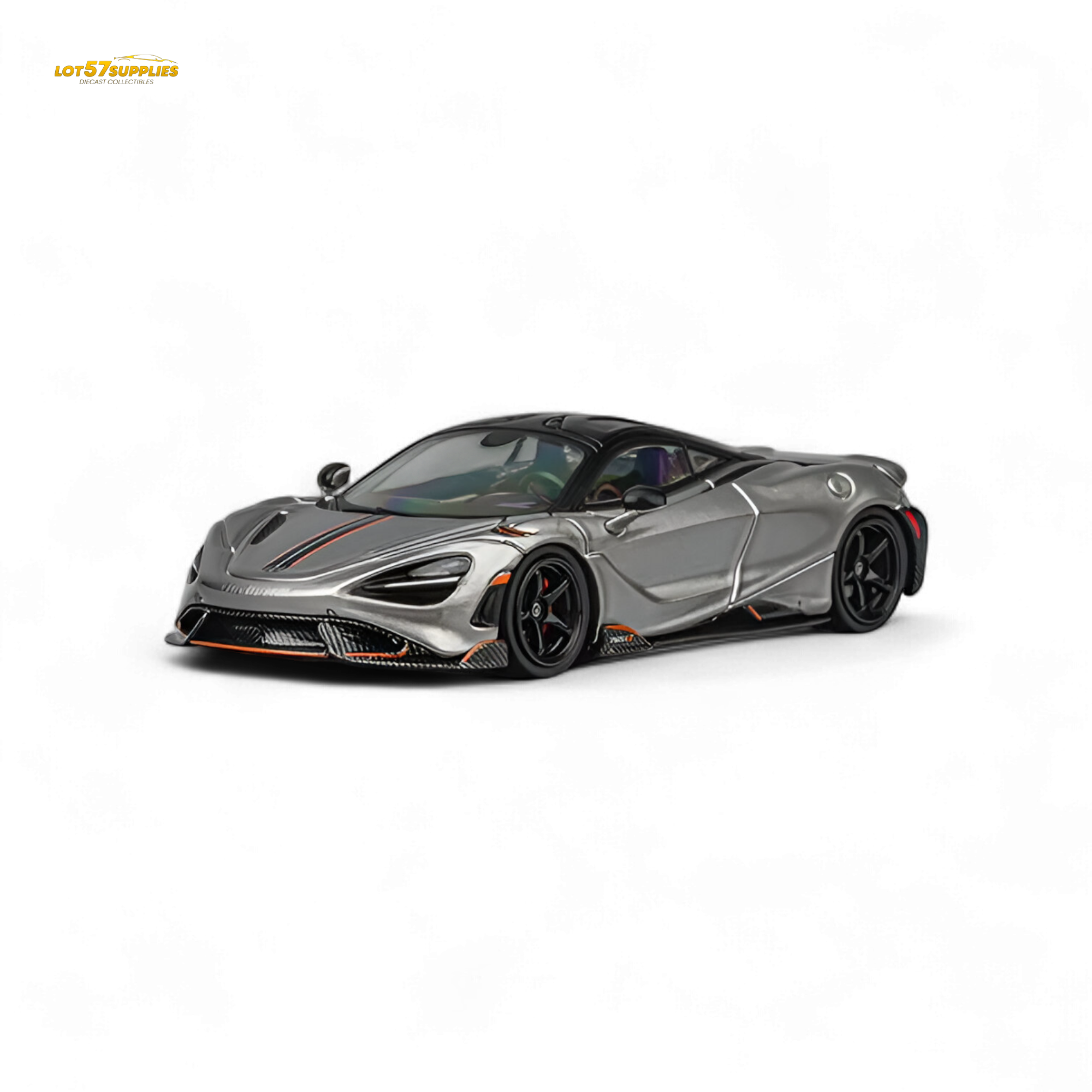 CM Model McLaren 765LT Silver Gray 1:64