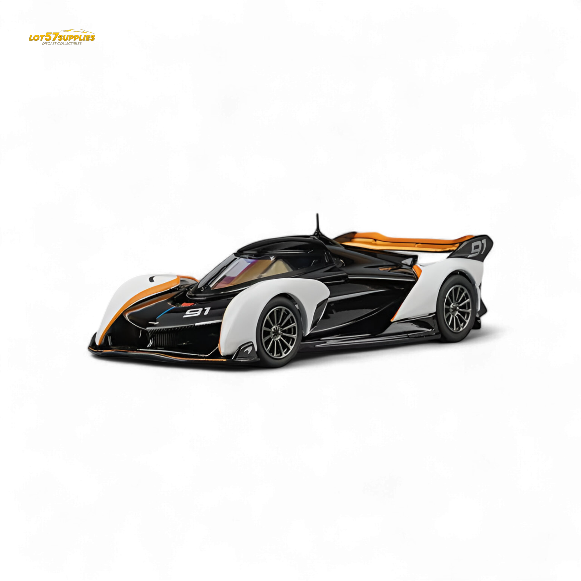 CM Model McLaren Solus GT Black White 1:64