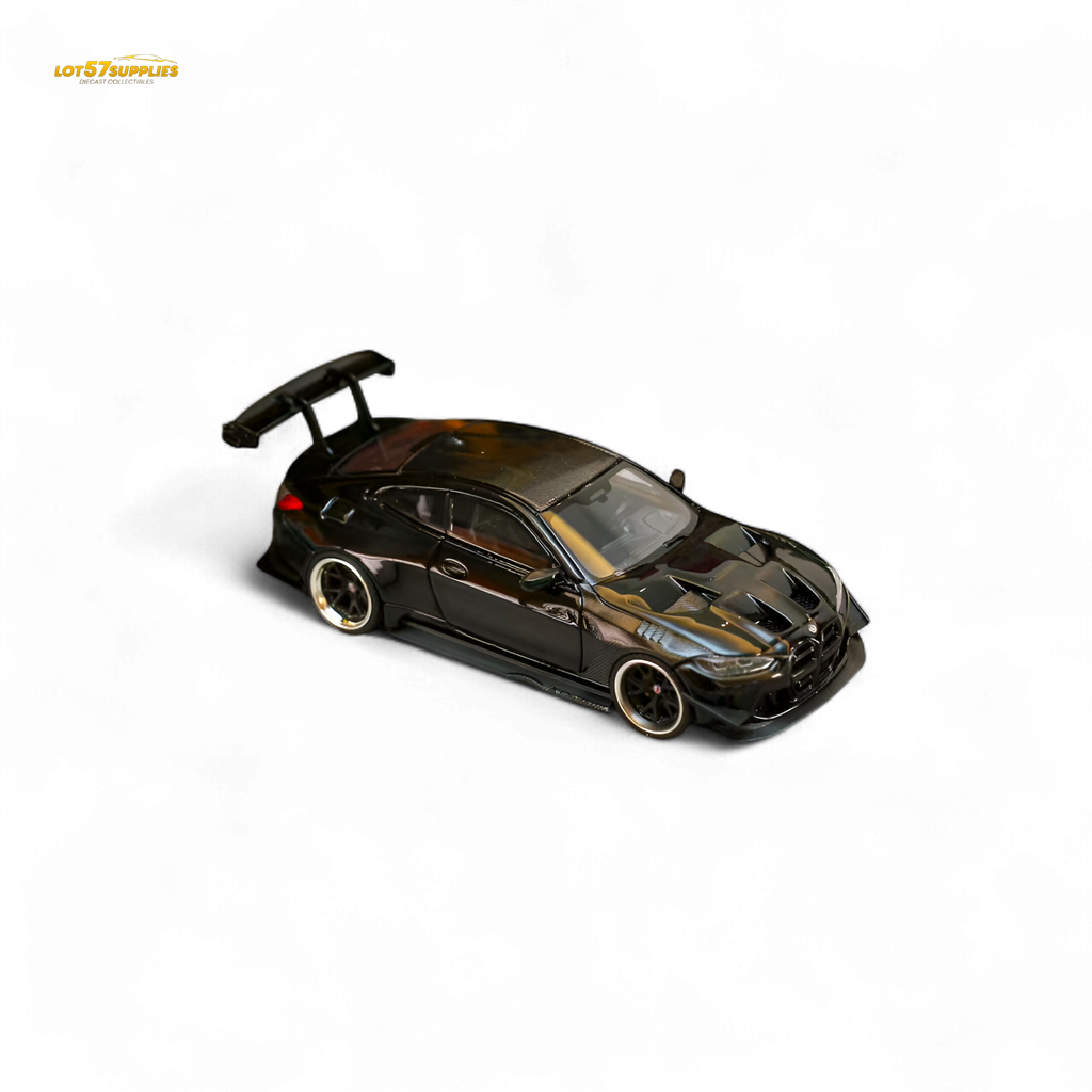 SW BMW M4 G82 Widebody Kit Bright Black 1:64