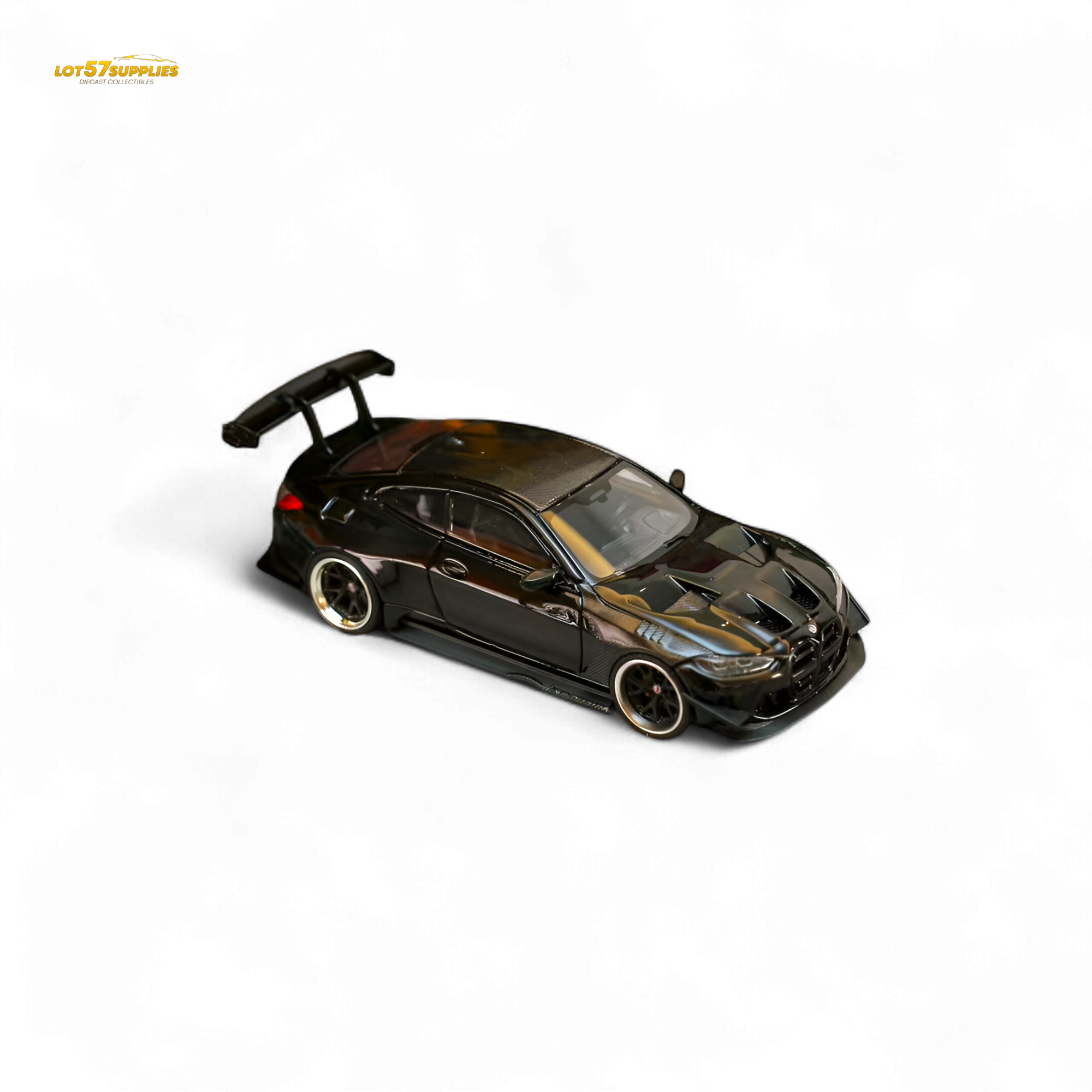 SW BMW M4 G82 Widebody Kit Bright Black 1:64
