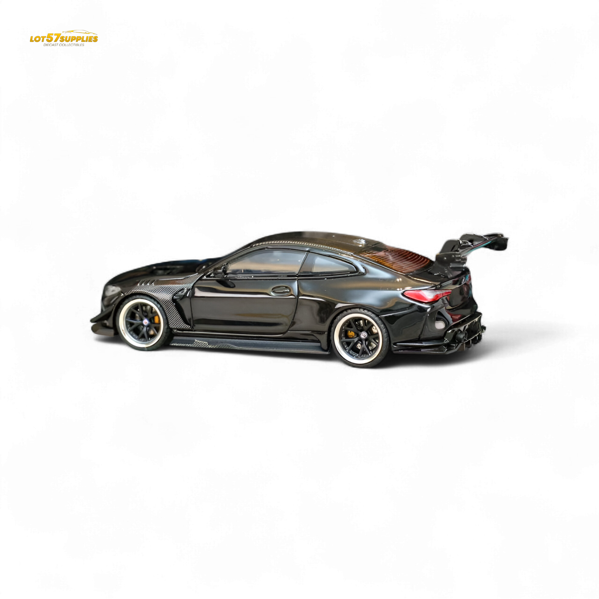 SW BMW M4 G82 Widebody Kit Bright Black 1:64