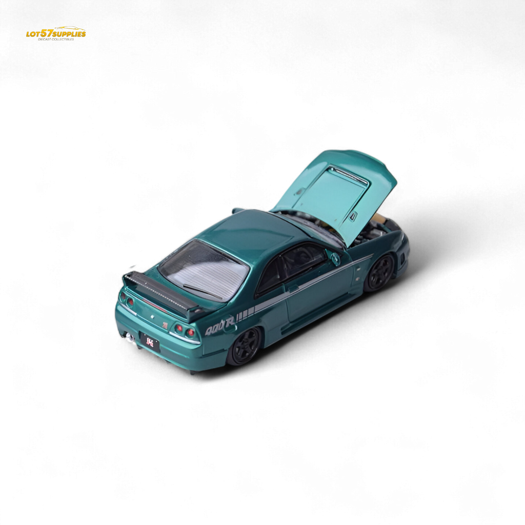 Focal Horizon Nissan Skyline GT-R R33 Nismo 400R Champion Green 1:64