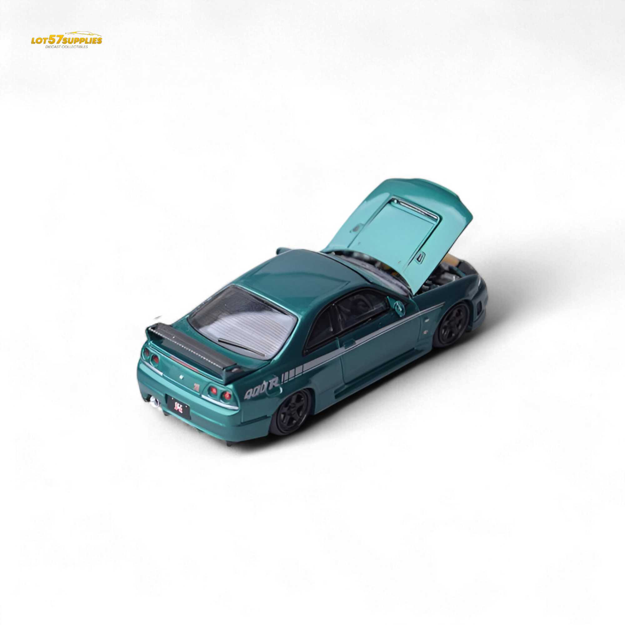 Focal Horizon Nissan Skyline GT-R R33 Nismo 400R Champion Green 1:64