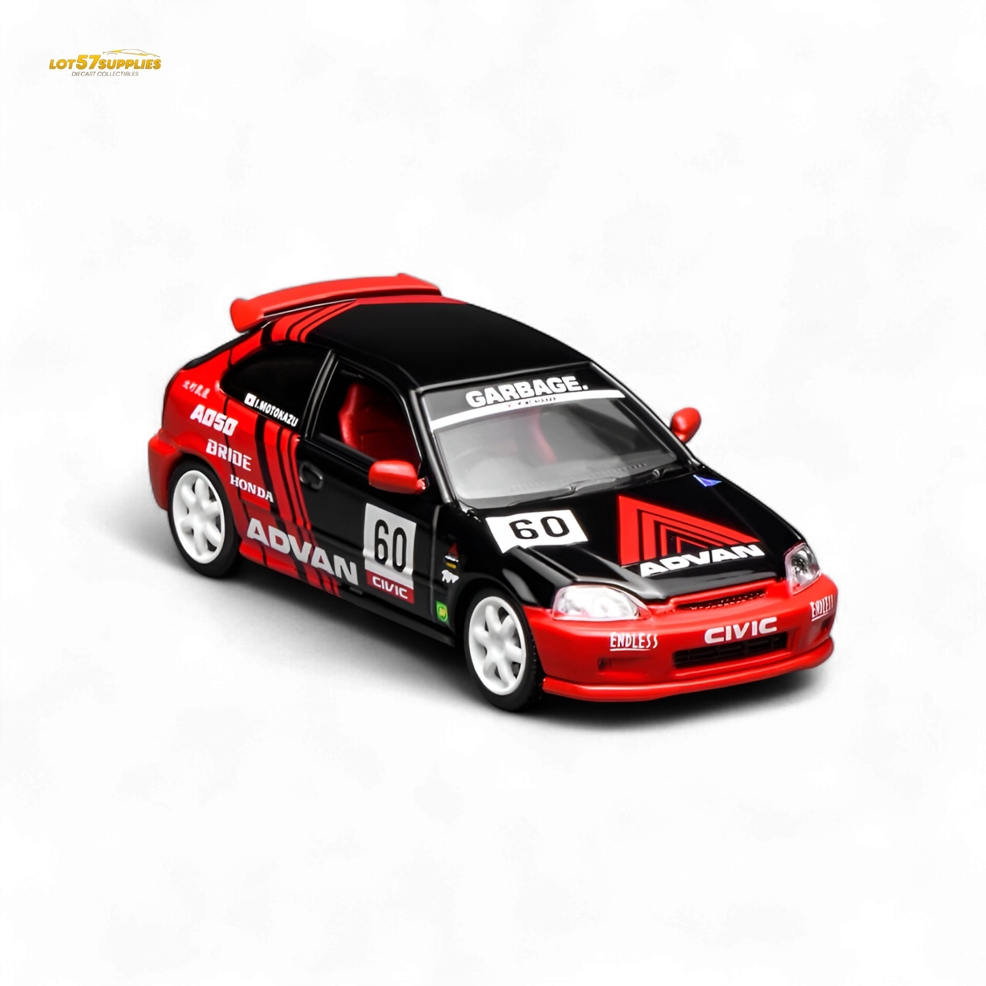 MOTORHELIX Honda Civic Type R EK9 Advan Livery 1:64