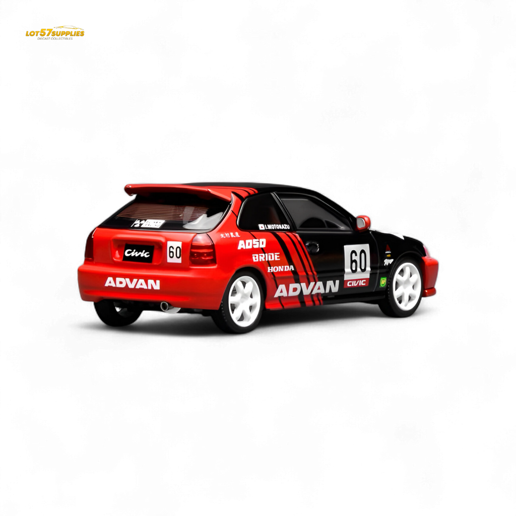 MOTORHELIX Honda Civic Type R EK9 Advan Livery 1:64