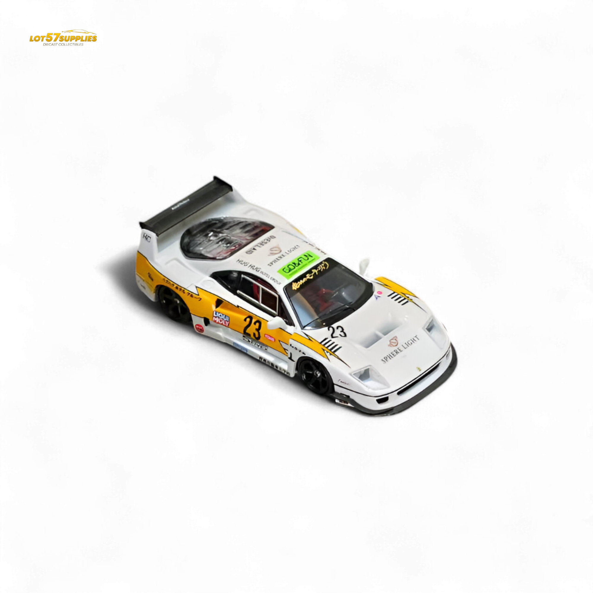Ghost Player LBWK F40 Yellow Flash #23 1:64