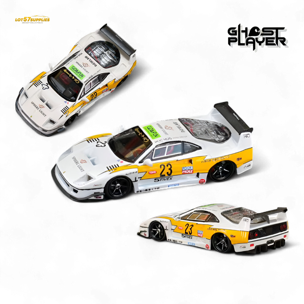 Ghost Player LBWK F40 Yellow Flash #23 1:64